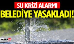 Belediye su çıkarma çalışmalarını yasakladı