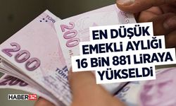 En Düşük Emekli Aylığı 16 Bin 881 Liraya Yükseldi