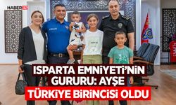 Isparta Emniyeti’nin Gururu: Ayşe