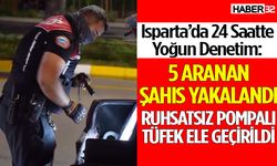 Denetimlerde Ruhsatsız Pompalı Tüfek Ele Geçirildi