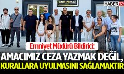 Emniyet Müdürü Bildirici’den Gazeteciler Cemiyetine Ziyaret