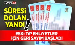 Eski Tip Ehliyetler İçin Geri Sayım Başladı! Süresi Dolan Yandı
