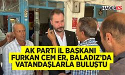 AK Parti İl Başkanı Furkan Cem Er, Baladız’da Aşure Etkinliğine Katıldı