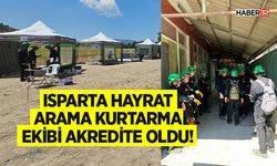 Isparta Hayrat Arama Kurtarma Ekibi Akredite Oldu!