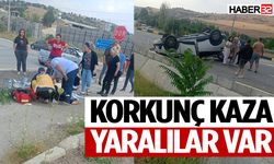 Isparta’da korkunç kaza: Yaralılar var
