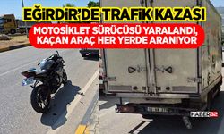 Motosiklet Sürücüsü Yaralandı, Kaçan Araç Her Yerde Aranıyor