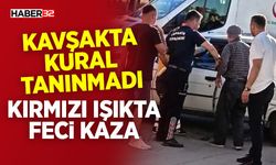 Kavşakta Kural Tanınmadı: Kırmızı Işıkta Feci Kaza