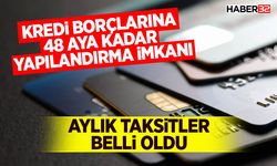 Kredi Borçlarına 48 Aya Kadar Yapılandırma İmkanı: Aylık Taksitler Belli Oldu
