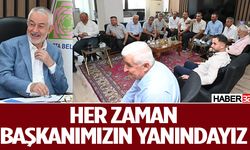 Her zaman başkanımızın yanındayız