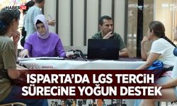 Isparta’da LGS Tercih Sürecine Yoğun Destek