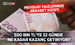 500 Bin Tl'Ye 32 Günde Ne Kadar Kazanç Getiriyor?