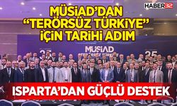 Isparta’dan Güçlü Destek