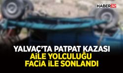 Yalvaç’ta Patpat Kazası