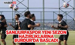 Şanlıurfaspor Yeni Sezon Hazırlıklarına Burdur'da Başladı