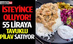 Isparta’da 55 Liraya Tavuklu Pilav