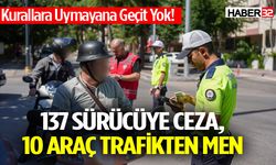 Isparta’da Motosiklet ve Motorlu Bisikletlere Sıkı Denetim
