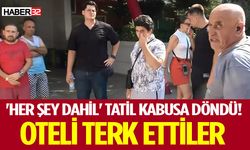 Antalya’da tatilcilerden otel tepkisi