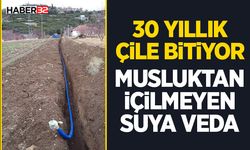 30 Yıllık İçme Suyu Sorunu Çözülüyor