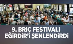 9. Briç Festivali Eğirdir’i Şenlendirdi