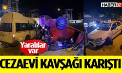 Isparta’da Cezaevi Kavşağı’nda Kaza: 4 Yaralı