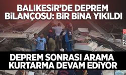 Deprem Sonrası Arama Kurtarma Devam Ediyor