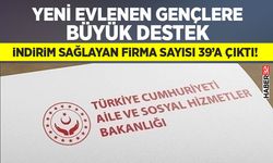 Yeni Evlenen Gençlere Büyük Destek