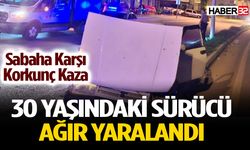 Direksiyon hakimiyetini kaybetti, ağır yaralandı