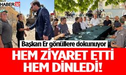 AK Parti İl Başkanı Er Ziyaretlerini Sürdürüyor
