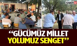 AK Parti İl Başkanı Er Senirkent’te Ziyaretlerde Bulundu