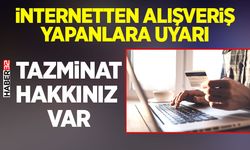 İnternetten Alışveriş Yapanlara Uyarı