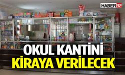 Okul Kantini Yeni Dönem İçin Kiraya Çıkarıldı