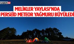 Isparta Melikler Yaylası’nda Gökyüzü Şöleni