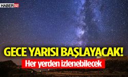 Gökyüzünde meteor şöleni yaşanacak