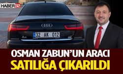 Milletvekili Zabun’un Aracı Satışa Çıkarıldı