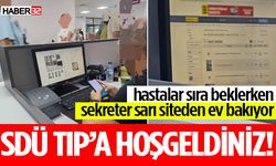 SDÜ Hastanesi’nde Personelin “Ev” Turu Tepki Çekti