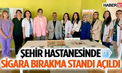 Şehir Hastanesinde Sigara Bırakma Standı Açıldı