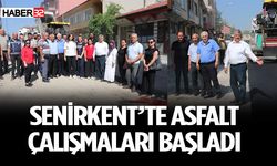 Senirkent’te Asfalt Çalışmaları Başladı