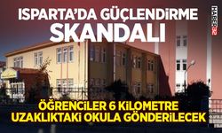 Isparta’da Güçlendirme Skandalı