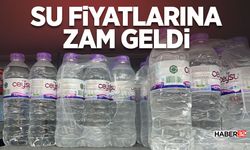 Zincir marketlerde su fiyatlarına zam