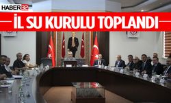 Isparta’da İl Su Kurulu Toplantısı gerçekleştirildi