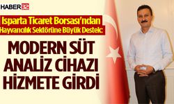 Modern Süt Analiz Cihazı Hizmete Girdi