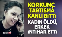 Tartışma Kanlı Bitti -  Kadın Öldü, Erkek İntihar Etti