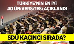 Türkiye’nin En İyi 40 Üniversitesi Açıklandı