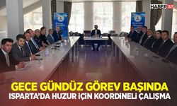 Isparta’da Huzur İçin Koordineli Çalışma