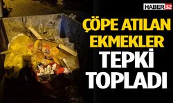 Çöpe Atılan Ekmekler Tepki Topladı