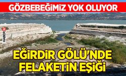 Eğirdir Gölü’nün Yok Oluş Anı Kaydedildi