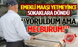 Emekli Maaşı Yetmeyince Sokaklara Döndü