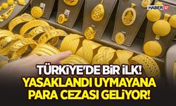 Türkiye'de bir ilk!- Yasaklandı uymayana para cezası geliyor!