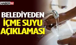 Belediyeden İçme Suyu Açıklaması