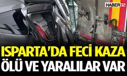 Isparta'da Feci Kaza: Ölü Ve Yaralılar Var